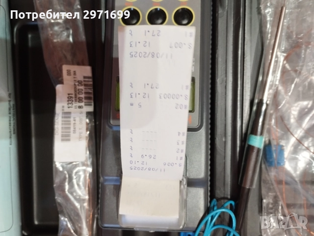 електронен термометър с принтер, снимка 4 - Друга електроника - 51444036