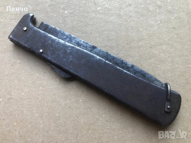 стар военен нож "MERCATOR" D. R. G. M. - WWI / WWII, снимка 2 - Антикварни и старинни предмети - 51381546