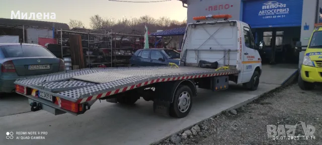 ПЪТНА ПОМОЩ Mercedes 413 CDi, снимка 4 - Камиони - 48785885