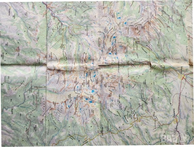 пътеводител: Средна гора / Пирин / Копривщица / Рила + отделни карти на Рила,Родопи,Пирин -маршуртни, снимка 11 - Енциклопедии, справочници - 44003737