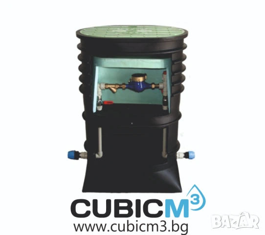 Водомерна шахта Aplast с полиетиленов капак