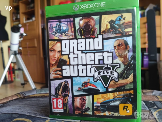 Grand Theft Auto V за Xbox One Series S, X, 4К игра ГТА 5 с GTA Online