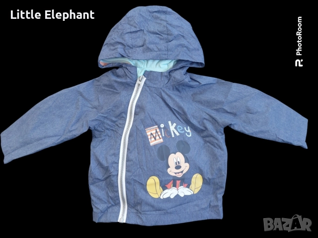 Тънко якенце за 6-9 мес момченце,Disney,Мики Маус,Англия/ново