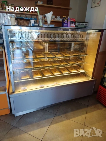 Обзавеждане за сладкарница, снимка 6 - Витрини - 53269566