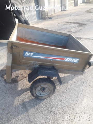 Ремарке за ATV/UTV/Мотоциклети. Леко Поцинковано Ремарке,производство Франция 