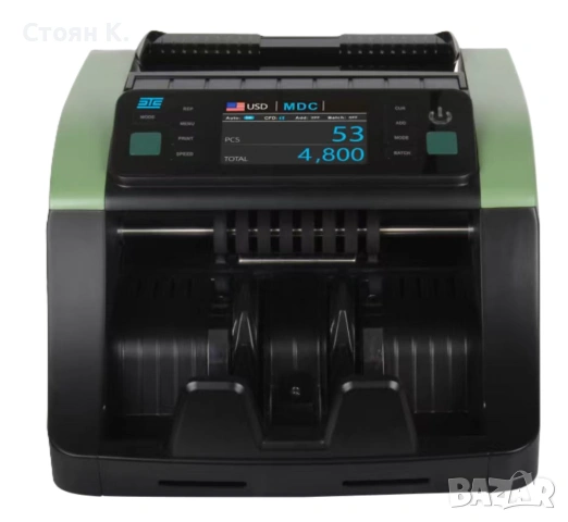 Сертифицирана Банкнотоброячна машина Детектор за Фалшиви Пари 1г. ГАРАНЦИЯ, снимка 2 - Оборудване за магазин - 53327509