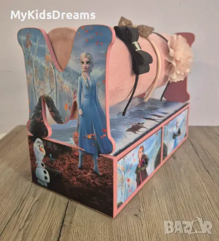 Поставка за диадеми и аксесоари за коса с две чекмеджета, снимка 5 - Други - 45174293