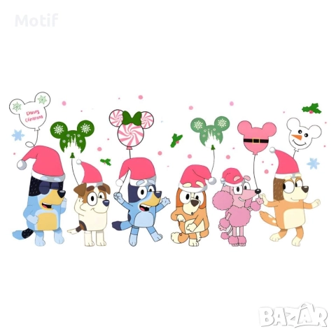 Коледни щампи за тениски / блузи / торбички, снимка 8 - Коледни подаръци - 52688243