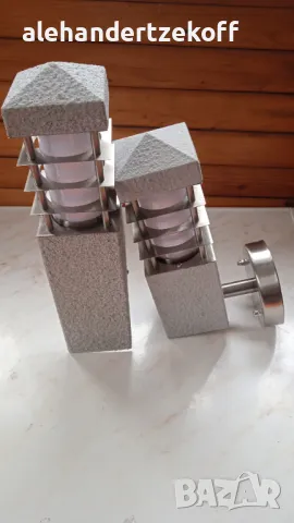 Градинска лампа за фасада и ограда, снимка 8 - Външни лампи - 49784911