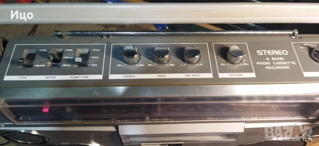 Радиокасетофон., снимка 3 - Радиокасетофони, транзистори - 53560333