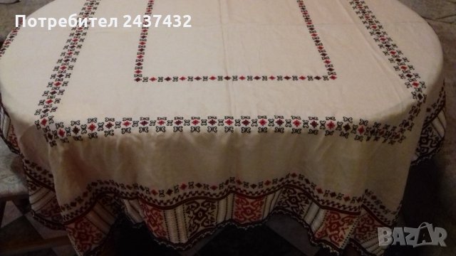 Бродирани покривки