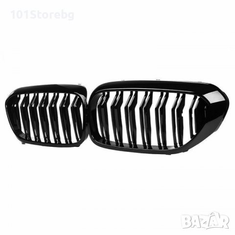 Двойни M5 M Бъбреци Решетки BMW G30 G31 2016-20 БМВ Г30 Г31 Гланц, снимка 2 - Аксесоари и консумативи - 39390698