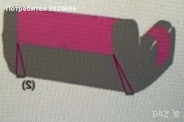 Калъф за ляв ъглов диван беж/екрю 240x150x80 cm, снимка 5 - Дивани и мека мебел - 49870407