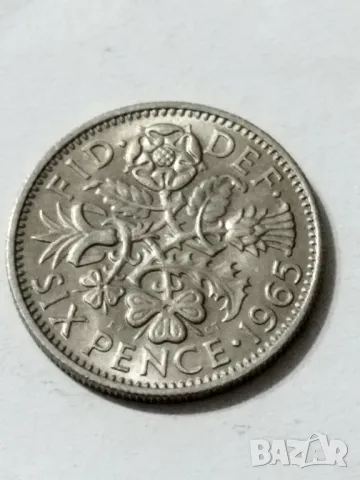6 пенса 1965г.