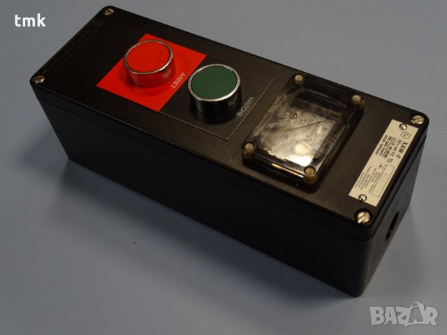 Бутониера Telemecanique XAW-F EEx ed IIC, снимка 5 - Резервни части за машини - 33285095