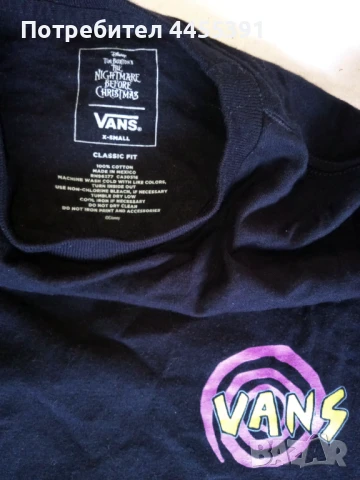 Тениска с дълъг ръкав Vans, снимка 2 - Тениски - 51239944