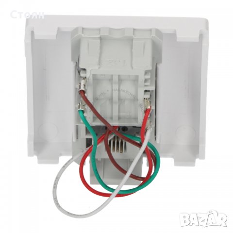 телефонна розетка Schneider Electric unica RJ11, снимка 4 - Друга електроника - 28241693