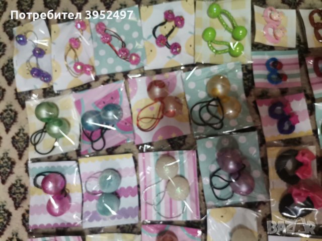 Ластици за коса, снимка 11 - Аксесоари за коса - 43929622