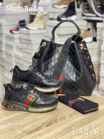 💥Gucci луксозни дамски комплекти💥, снимка 8 - Маратонки - 43420366