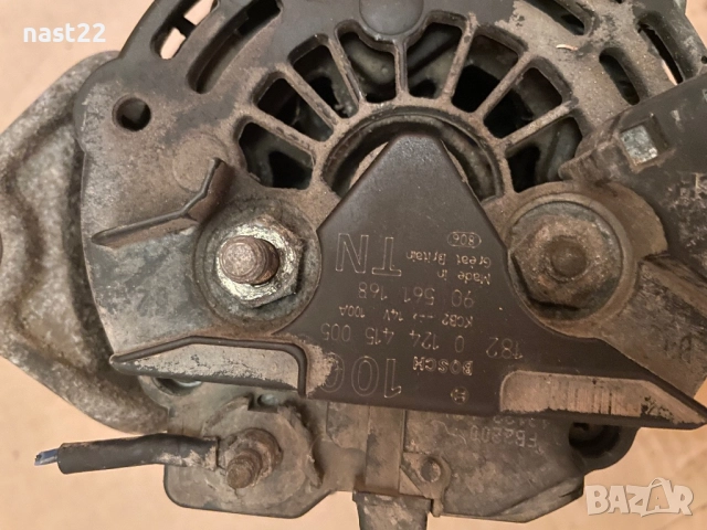 Алтернатор Опел Зафира -А 2.0 ДТИ 101 К.С, снимка 4 - Части - 36736548