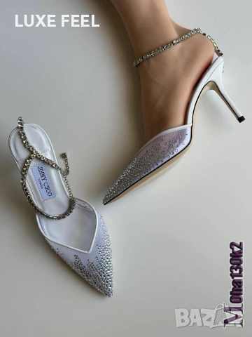 Дамски Обувки ⚜️ JIMMY CHOO, снимка 3 - Дамски обувки на ток - 53064241