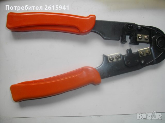  Кримпващи клещи-Немски-Кербовъчни-190 мм, снимка 7 - Клещи - 28330114