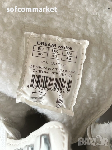 Кънки за фигурно пързаляне Tempish Dream, 36 номер, снимка 4 - Ролери, кънки - 52885073