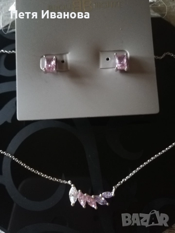 сребърни обеци , снимка 4 - Обеци - 51600415