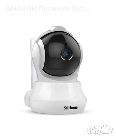 SriHome SH020 Вътрешна Full HD 1080P Smart IP camera Wifi RJ45,нощно виждане,сензор за движение, снимка 7 - Камери - 43176971