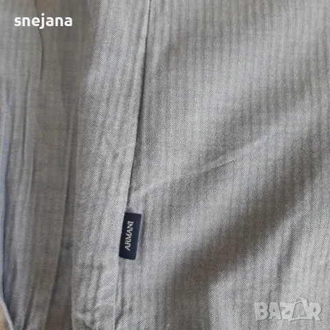ARMANI мъжка риза, снимка 8 - Ризи - 48678580