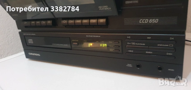 Аудио система GRUNDIG CCD650, снимка 6 - Аудиосистеми - 53224281