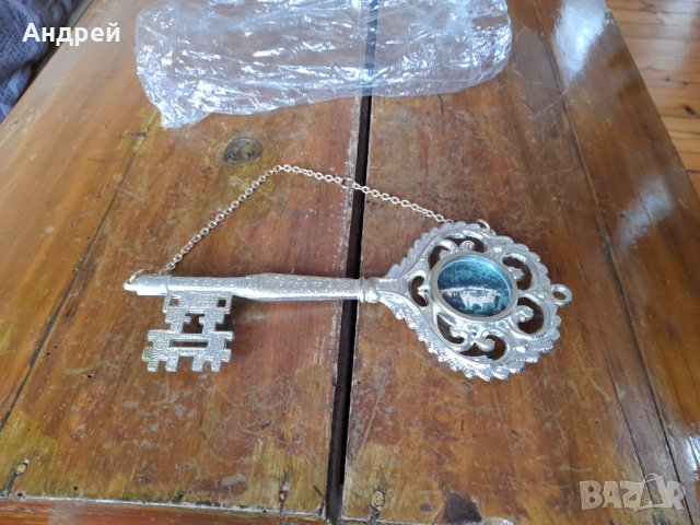 Стар сувенир ключ, снимка 2 - Други ценни предмети - 44131160