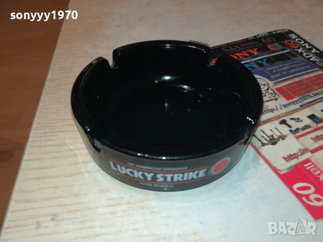 LUCKY STRIKE-ПЕПЕЛНИК 1911251725LCHERY1, снимка 2 - Колекции - 52469429