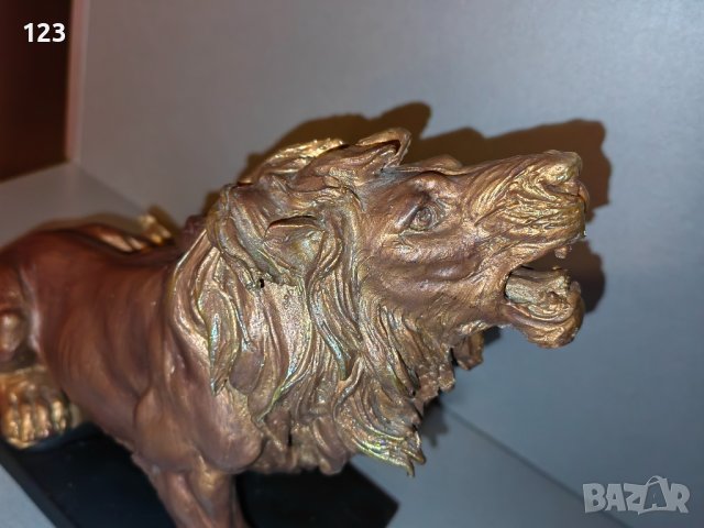 Лъв за декорация/ статуетка, снимка 2 - Статуетки - 43057703