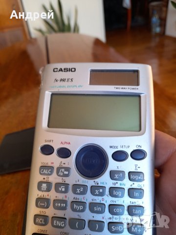 Стар калкулатор Casio FX991ES, снимка 4 - Други ценни предмети - 43574140
