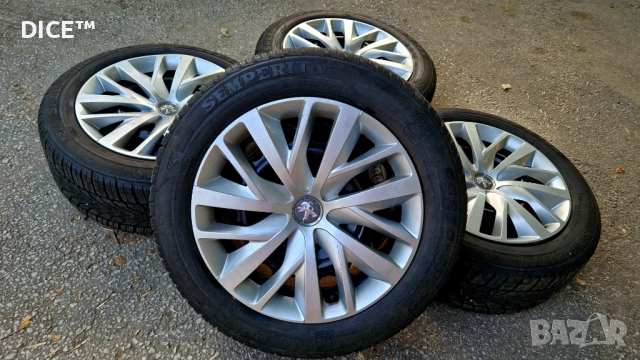 Peugeot 16 5х108 железни джанти с тасове. Пежо Ситроен Опел Волво. 65,1 5x108, снимка 1