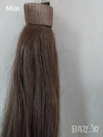 Удължаване на косата / опашка / в кестеняво, снимка 4 - Аксесоари за коса - 48245790