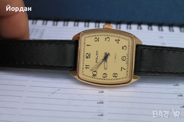 СССР  часовник "Полет"  17 камъка, снимка 9 - Антикварни и старинни предмети - 40350290