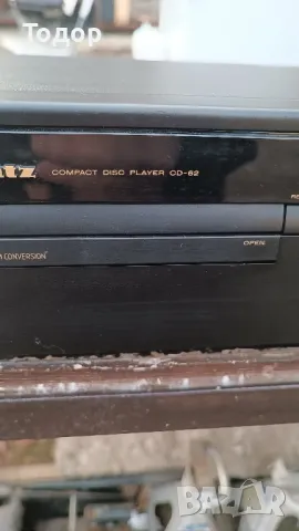 Плеър Marantz CD-62, снимка 4 - Ресийвъри, усилватели, смесителни пултове - 49236191