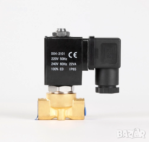 Магнет вентил, Соленоиден клапан 220V, нормално затворен, IP65, снимка 4 - Напояване - 51989770
