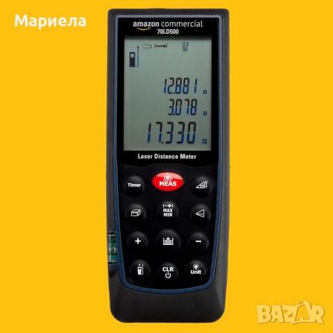 Лазерна Ролетка до 80 Далекомер (рулетка) 80 метра Amazon Германия (makita,hilti,bosch), снимка 7 - Измервателни инструменти - 50469115