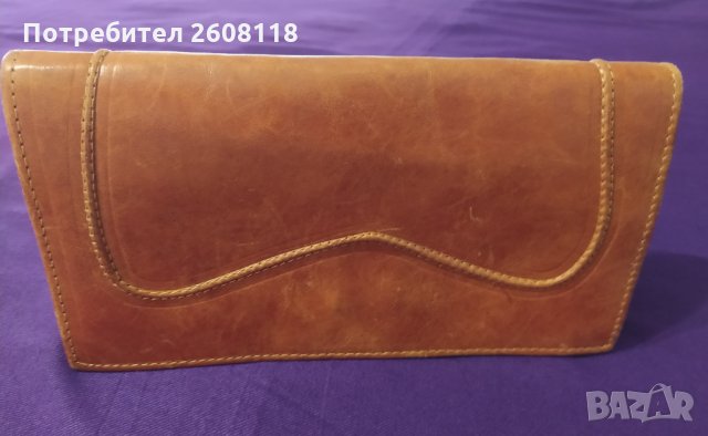 Кожен плик - малка чанта/портмоне