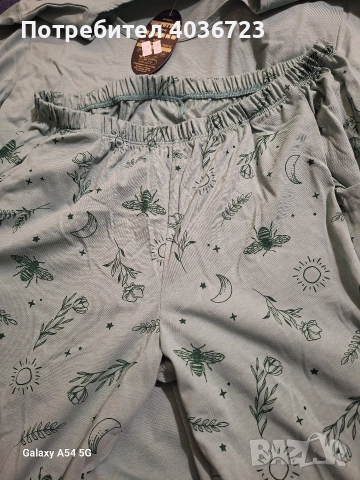 Дамска пижама 100 %памук, XL, снимка 3 - Пижами - 52841907