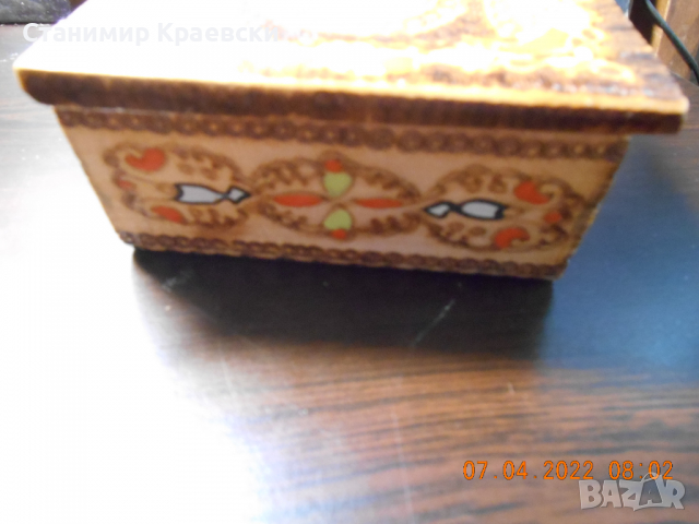 Jewelry box-handmade 1974, снимка 4 - Други ценни предмети - 36488794