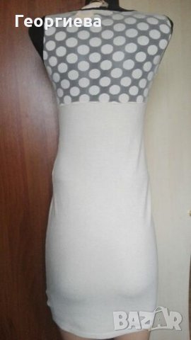 Страхотна НОВА рокля в цвят екрю ПРОМОЦИЯ🍀👗 S,M,L🍀👗 арт.878, снимка 4 - Рокли - 27900653