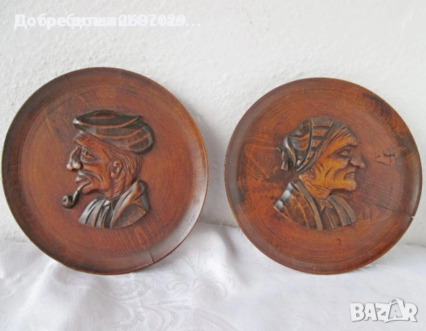 Разни: Пирография портрет, баба, дядо, поднос, портрет пирография, печат, снимка 11 - Декорация за дома - 31107078