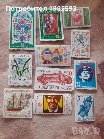 Пощенски марки, снимка 2 - Филателия - 38816827