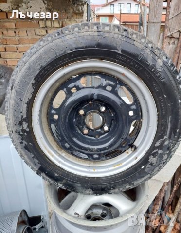 Резервна гума 14" 4х100 за Vw,Audi, Skoda и Seat, снимка 1