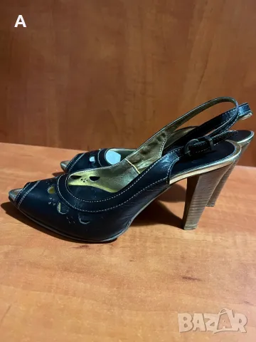 Дамски сандали естествена кожа, снимка 1
