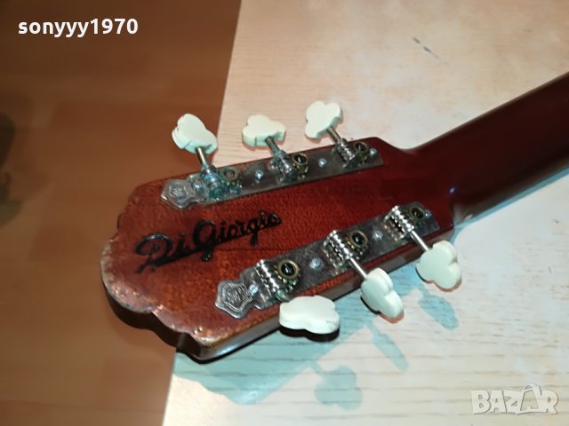 Vintage Di Giorgio Classic No. 6 Brazilian Guitar 1206211951, снимка 4 - Китари - 33194555